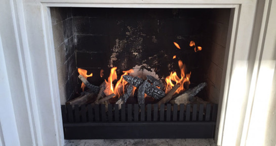 Gasgestookte openhaard 03B