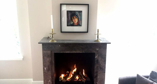 Gasgestookte openhaard 11