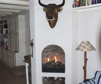 Gasgestookte openhaard 12