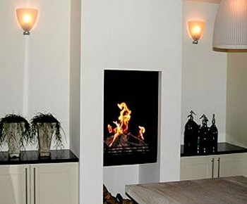 Gasgestookte openhaard 06