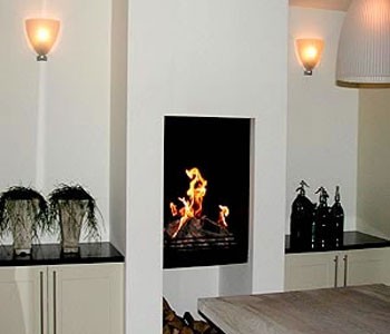 Gasgestookte openhaard 06