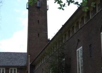 Gerrit van der Veen College Amsterdam schoorsteenrenovatie